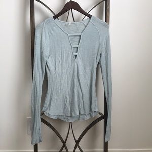 Free People long sleeve top